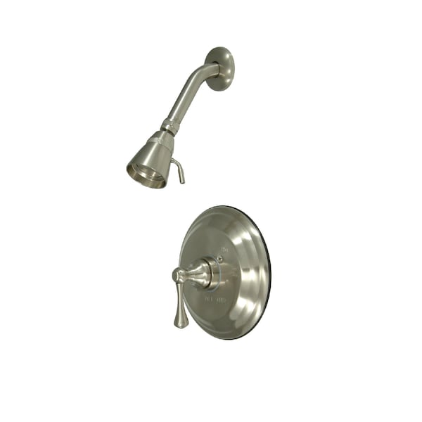 Shower Faucet, 2, Wall Mount, Brushed Nickel